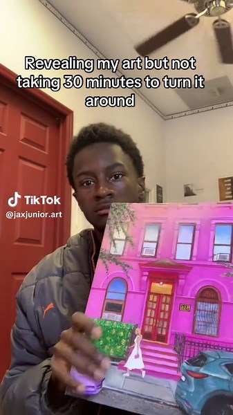 Revealing My Acrylic Art: 9x12 Original Painting