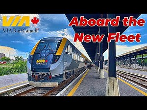 Canada's BRAND NEW TRAIN! Onboard the NEW Era of Passenger Rail
