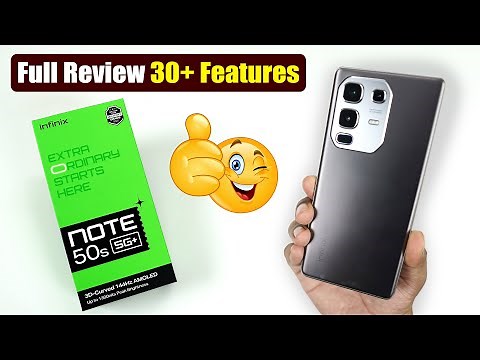 Infinix Note 50s Review | Infinix Note 50s 30+ Features | Infinix Note 50s Gaming | Infinix Note 50s