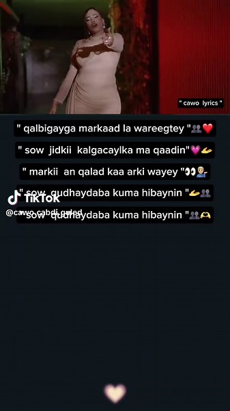 Cawo Cabdi Guled على TikTok