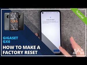 Gigaset GX6 - How to reset to factory settings • 📱 • 🅧 • ⏬ • | Tutorial