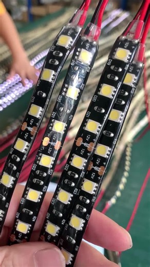 5050 Led strip , black plate for vehicle light#ledstriplights #vehiclelighting