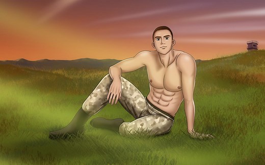 【My Soldiers 至 爱 吾 兵】攻略寸头腹肌士兵成功！ Kevin线 （3）完结