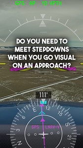 4.3K views · 447 reactions | Do you need to meet stepdowns when you go visual on an approach? #learntofly #studentpilot #flighttraining #privatepilot #instrumentpilot | Boldmethod | Facebook