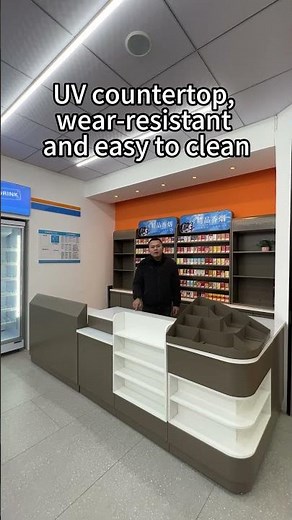 How to design a 100 square convenience store#supermarket #supermarketracks#checkoutcounter #gondola