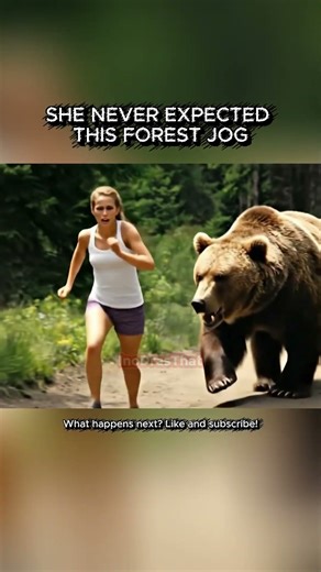 A PEACEFUL FOREST JOG BECAME HER WORST NIGHTMARE IMAGINABLE #Jogging #Nightmare
