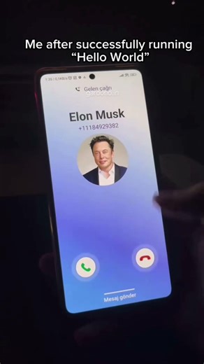 Day 281 Me after successfully running "Hello World" 🥳 #programming #success