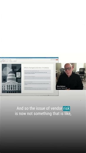 Vendor risk is now a board-level issue. Are you ready? #Lawline #CLE #PrivacyLaw #InfoSec