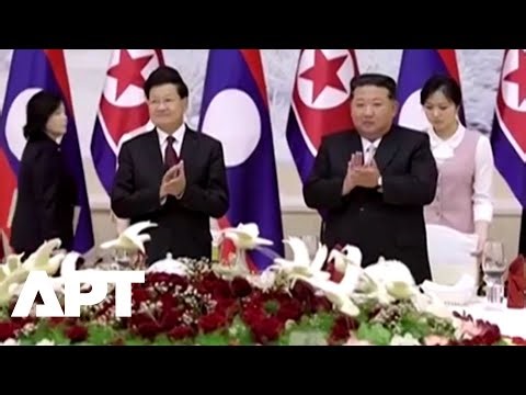 Kim Jong Un Holds Talks with Laotian President in Pyongyang Amid Friendship Celebrations | APT