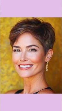 Pixie Short Hairstyles Women Over 60 #Shorts #over60 #shorthairstyles #pixiehaircut #haircut