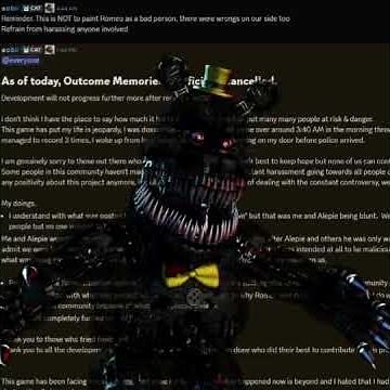 Nightmare Freddy CRASHES OUT on Outcome Memories #outcomememories #drama #brainrot #fnaf