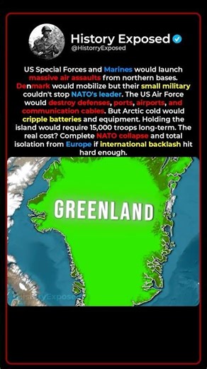 What Would Happen If The US Tried To Take Greenland 🇺🇸❄️