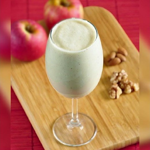 Apple Milk Drink