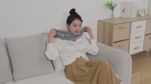 Inflatable Neck Brace for Neck Pain Relief,Inflatable Cervical Collar,Travel Neck Pillow Ideal for Sleeping, Work and Travel Neck Support Pillow for Men & Women (Black)