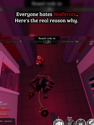 WHY EVERYONE HATES NOSFERATU... #roblox#forsaken#forsakenroblox What is Forsaken? Forsaken is a Roblox asymmetrical survival horror game created and developed by the Forsaken Developer Team. The game puts Survivors against a Killer in rounds with timers in a 1v8 scenario in which Survivors must complete objectives and fight back to stay alive, while the Killer must hunt and eliminate all Survivors before the timer runs out. - Forsaken Wiki (with edits) What is Roblox? Roblox is an online game pl