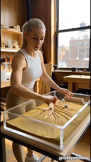 There's a Moss Garden Inside This Table?! 🌿🥰 #shorts