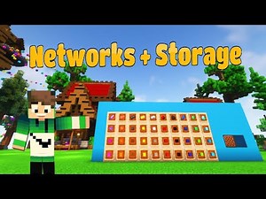 SlimeFun Networks + Storage minecraft 1.21