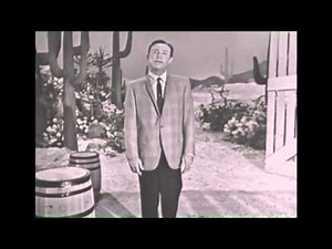 Jim Reeves Performing Welcome To My World LIVE on The Jimmy Dean Show 1964