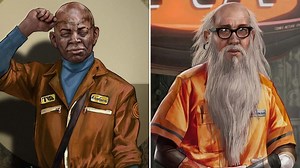 LOKI Season 2 Concept Art Reveals More Unrecognizable Takes On Ke Huy Quan's TVA Agent O.B.