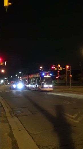 Flexity Outlook #4569 departing Long Branch Loop on the 501 Queen