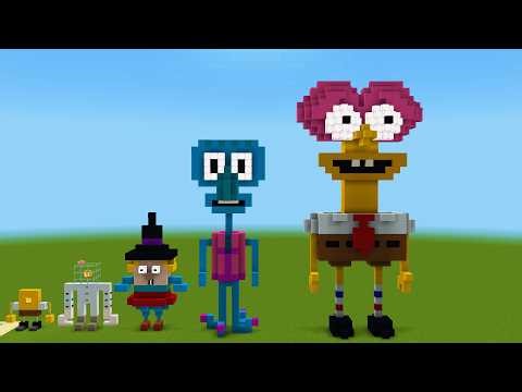 SpongeBob SquarePants Add-on In Minecraft PE