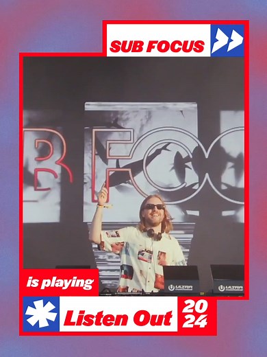 Sub Focus Set with 'Evolve' Visual Show at Listen Out | Music Entertainment