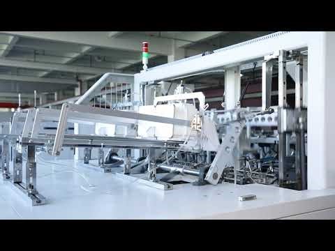 Automatic High Speed Double Workshop Paper Carton Lunch Box Making Machine