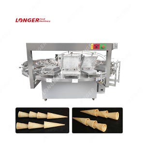 [Hot Item] Electric Gas Ice Cream Rolled Sugar Cone Machine Commercial Waffle Cone Maker