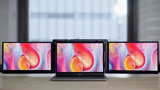 Taotuo Portable Triple Monitor for Laptop