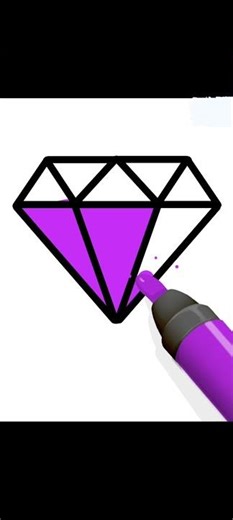 Draw a Magical Crystal with Me! 🪄✨ #drawing #shorts #art #easydrawing #drawcrystal