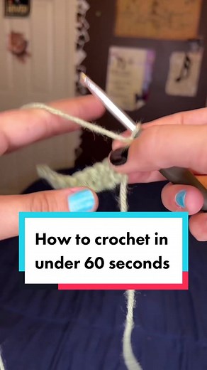 How to Crochet a Temperature Blanket in Under 60 Seconds!
