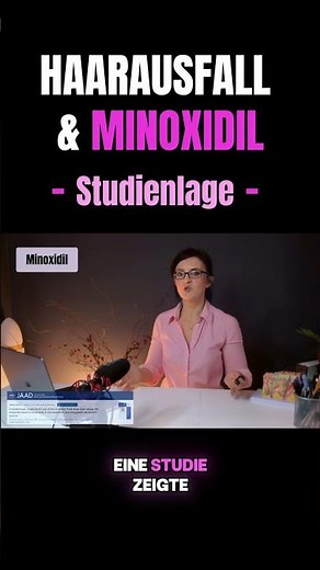 Haarausfall und Minoxidil | Frau Haarverlust #menopause #alopezie
