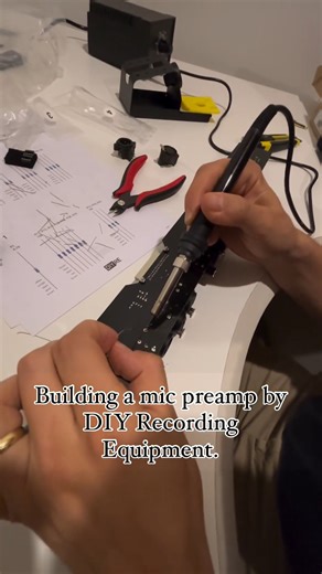 Repost from @rogerionaressi.audio These kits are a lot of fun to build, and are of really great quality. In the end you have a piece of equipment that will have quite a unique tone (due to the possibility of adding a variety of colour modules) and will be a great asset to your studio. The design is genius, and the instructions are crystal clear. | DIY Recording Equipment