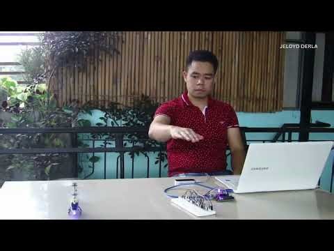 Control an RC Helicopter using Leap Motion Controller