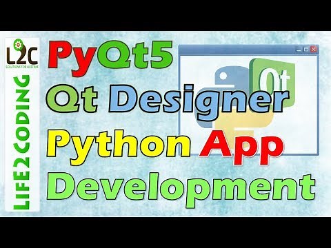 Create Python GUI Application using PyQt5 Designer with Python 3.6.3