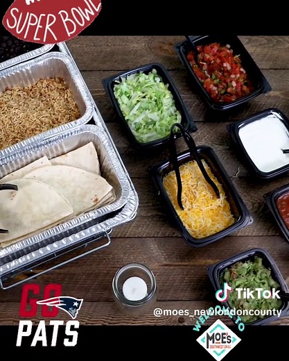 Easy Game Day Catering with Moe's