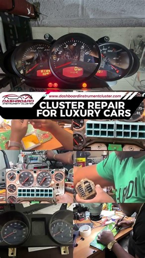 Instrument Cluster Repair 1999 Porsche Boxster