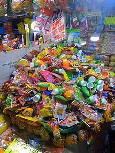 Dulces en La Merced CDMX: guía del mercado de dulces y piñatas