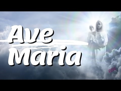 Ave Maria en español, con letra (Hail Mary in Spanish)