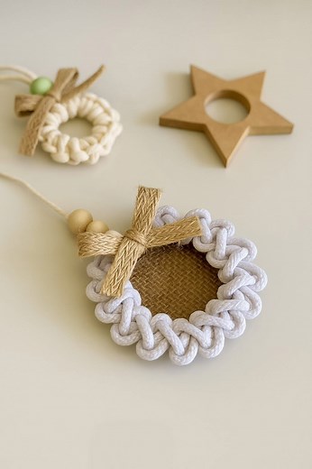 99K views · 735 reactions | DIY Macrame Christmas Ornament  #fblifestyle #Christmas #ornaments | Dsecoration | Facebook