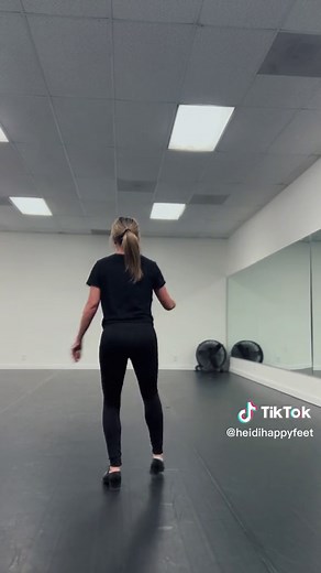 Rhythmic Tap Dance Tutorial: Brush Back Step Heel Breakdown