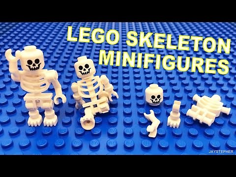 What Makes A LEGO Minifigure Skeleton - Brick Exploration