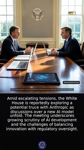 White House Engages Anthropic CEO in Truce Talks, Per Politico Europe