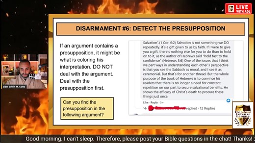 I can't sleep, so let's open the Word. | Advent Defense League