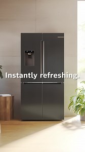 Discover our NEW Bosch Fridge-Freezers with Ice & Water Dispenser, the perfect flexible storage solution. | Bosch Home | Facebook
