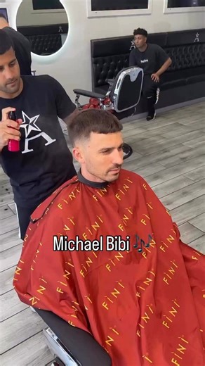 @michael_bibi_ styled using FiNi Sea Salt Spray 💦 #barber #haircut #astarbarbers | A Star Barbers