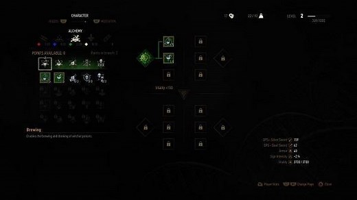 The Witcher 3: Wild Hunt - Guide to the Alchemy Skill Tree