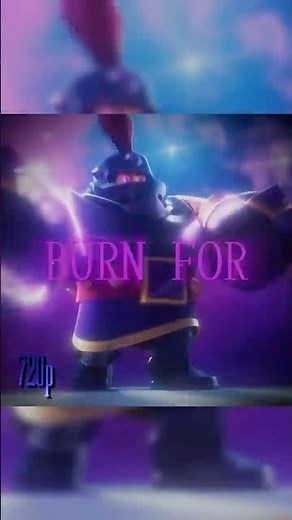 MEGA KNIGHT | I’D LET THE WORLD BURN HOODTRAP #phonkagressive #edit #clashroyale #trending