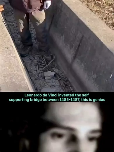Leonardo Da Vinci’s Ingenious Self-Supporting Bridge