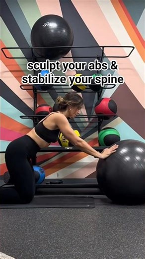 2 stability ball ab moves that hit deeper